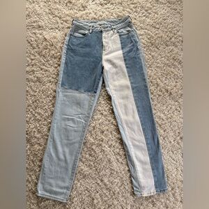 PacSun Eco Hopper Patch Mom Jeans